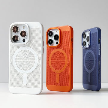 iPhone Series Heat Dissipation Breathable Cooling Case With Camera Bumper