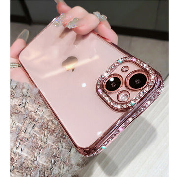 iPhone 12 Series Luxury Bling Diamond Clear Case Cover