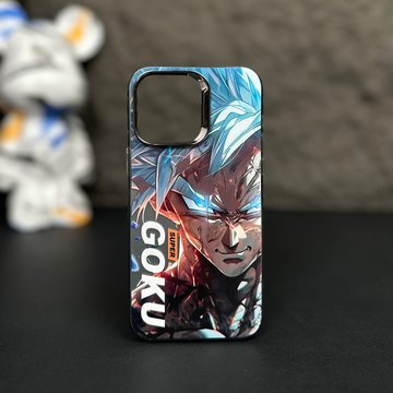 iPhone 13 Series One Piece Goku Anime Case With Camera Bumper