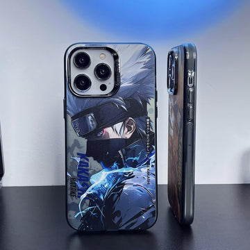 iPhone Series One Piece Kakashi Anime Case With Camera Bumper