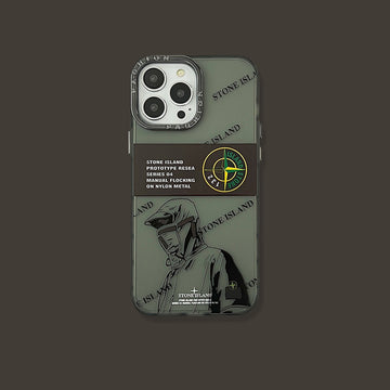 iPhone 16 Series Creative Stone Island Protective Case